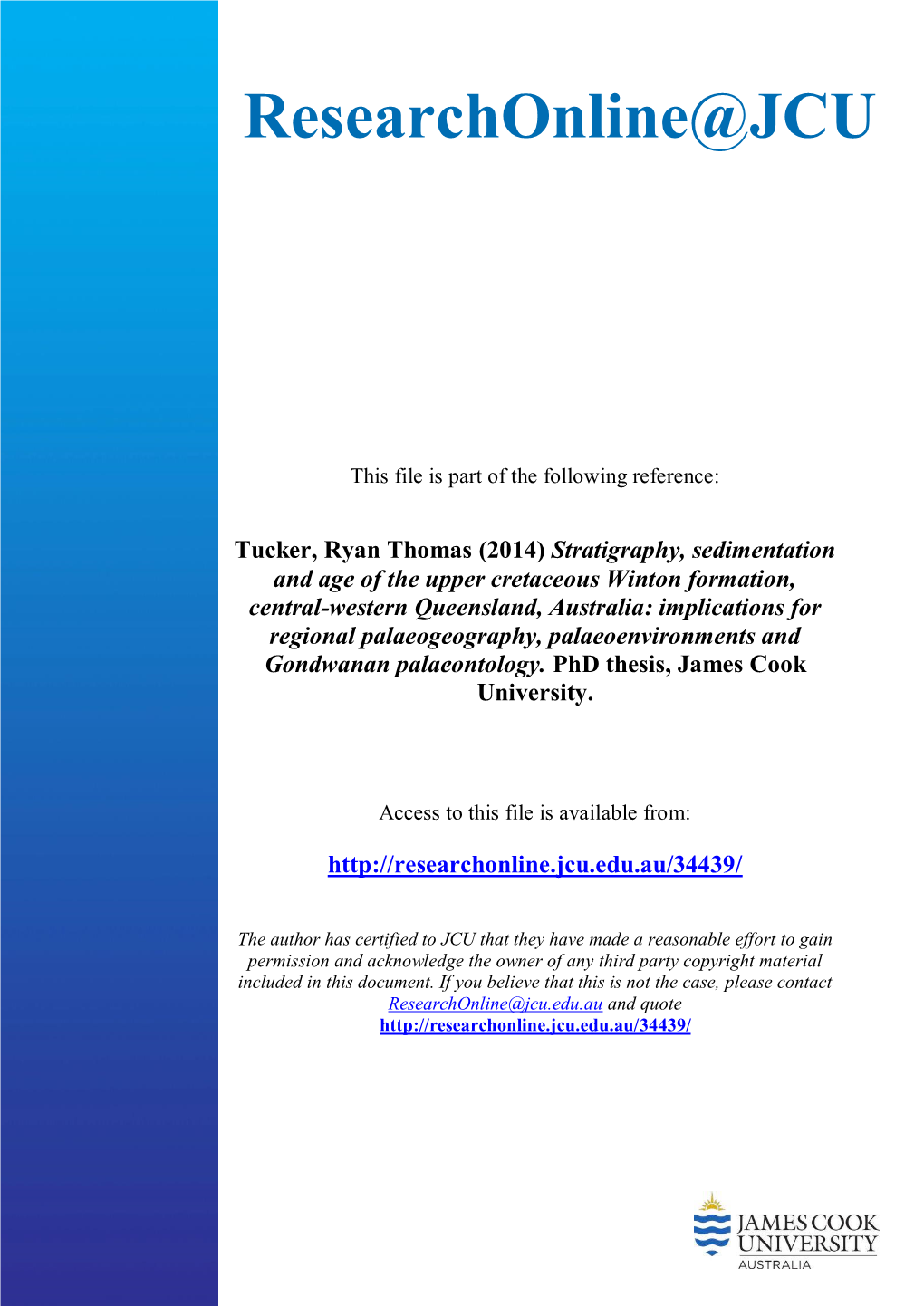 Stratigraphy, Sedimentation and Age of The