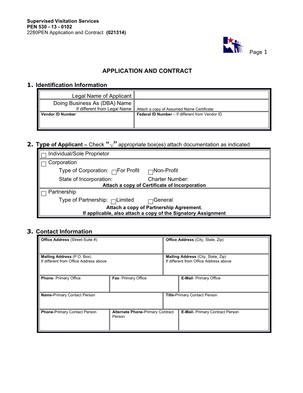 Application and Contract s1