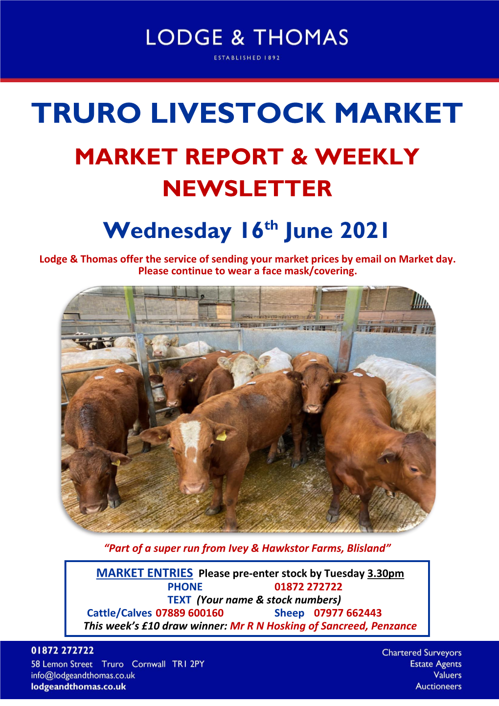 Truro Livestock Market