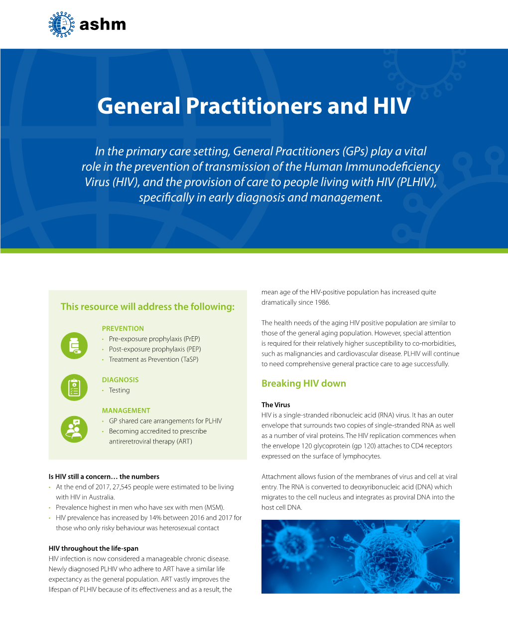 General Practitioners and HIV