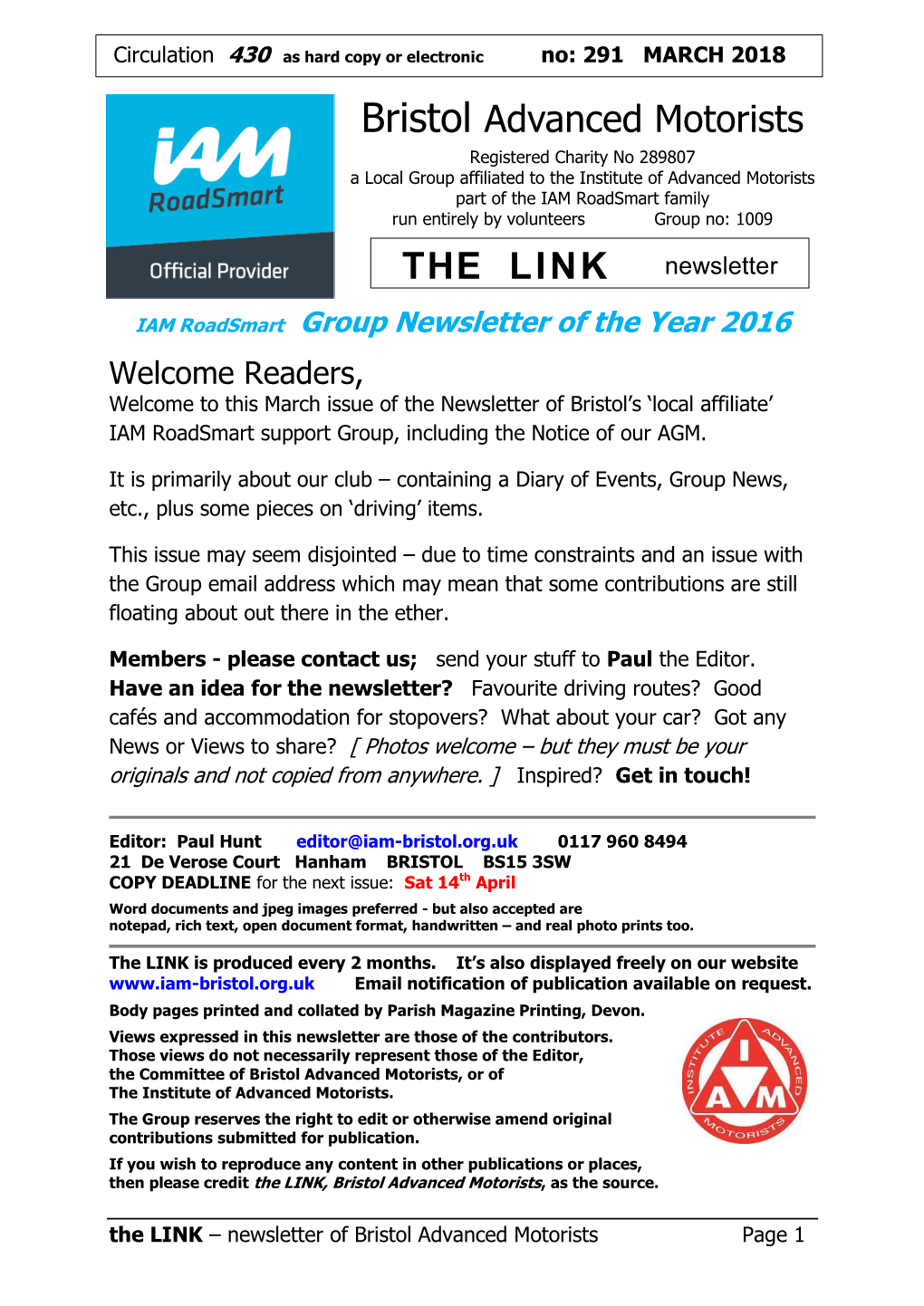THE LINK Newsletter