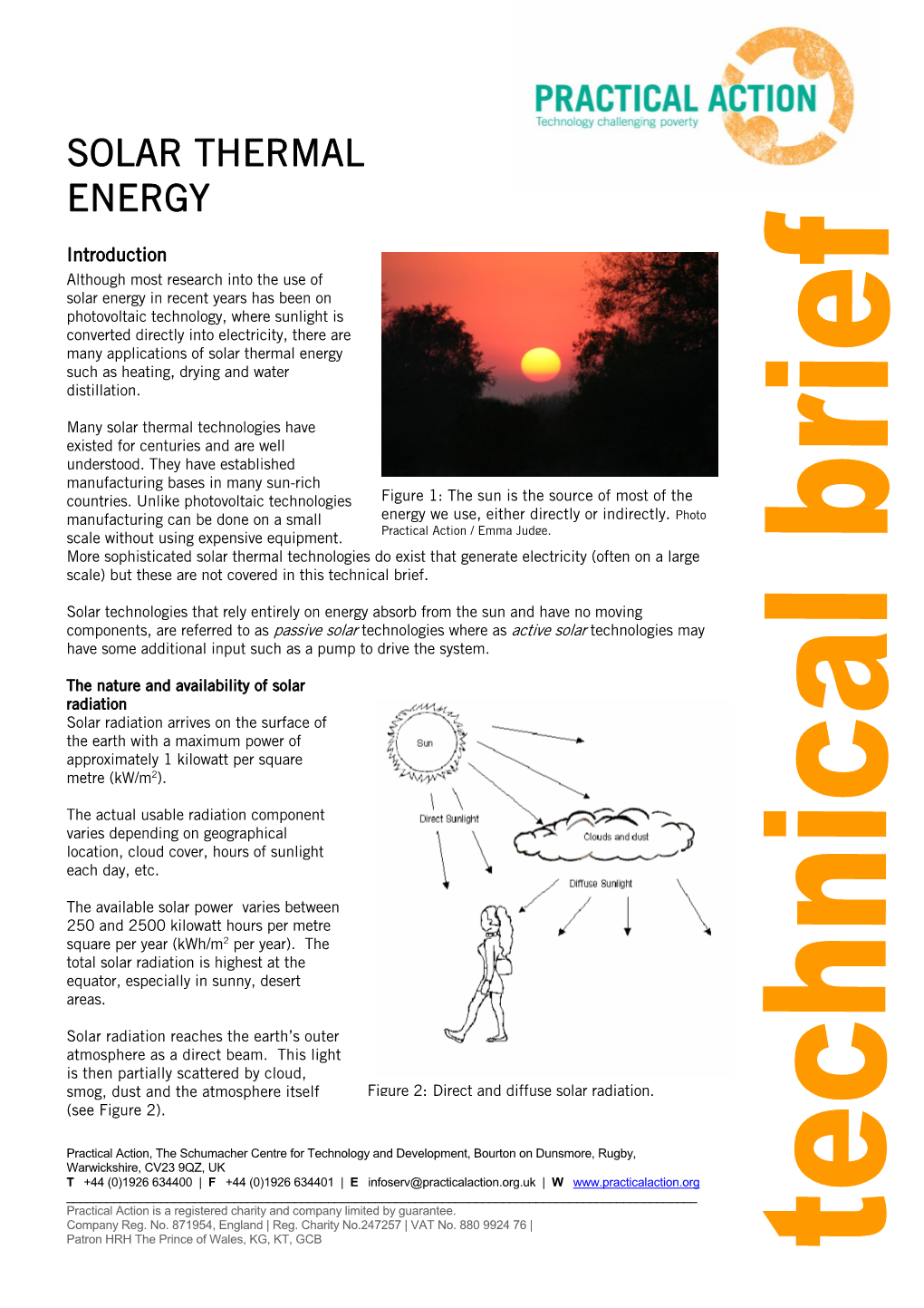 Solar Thermal Energy