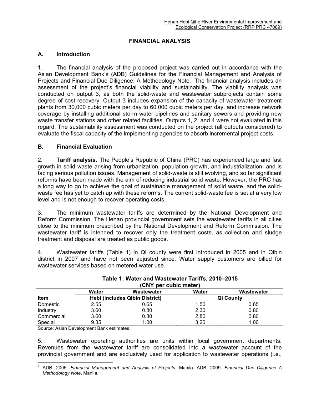 Financial Analysis