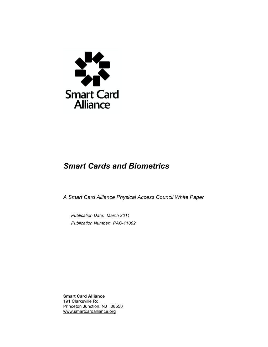 Smart Cards and Biometrics