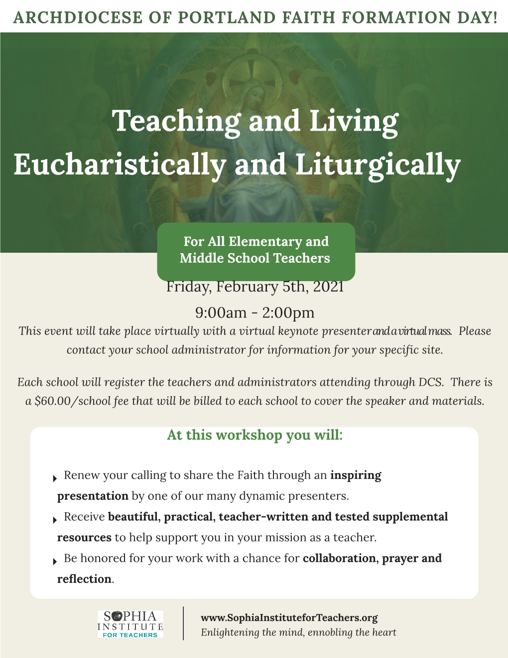 Teaching and Living Eucharistically and Liturgically