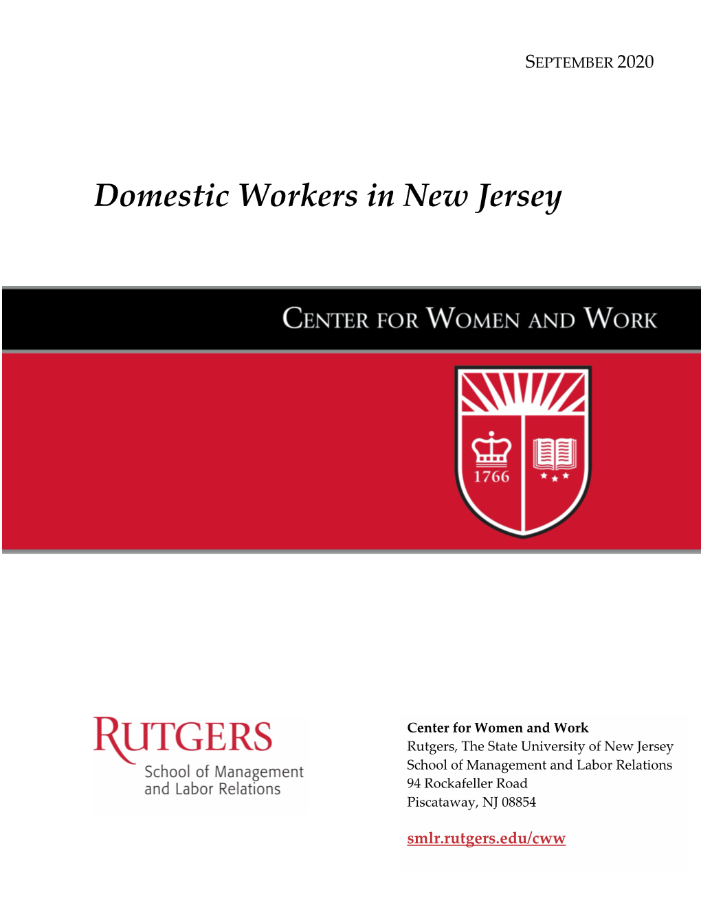 Domestic Workers in New Jersey