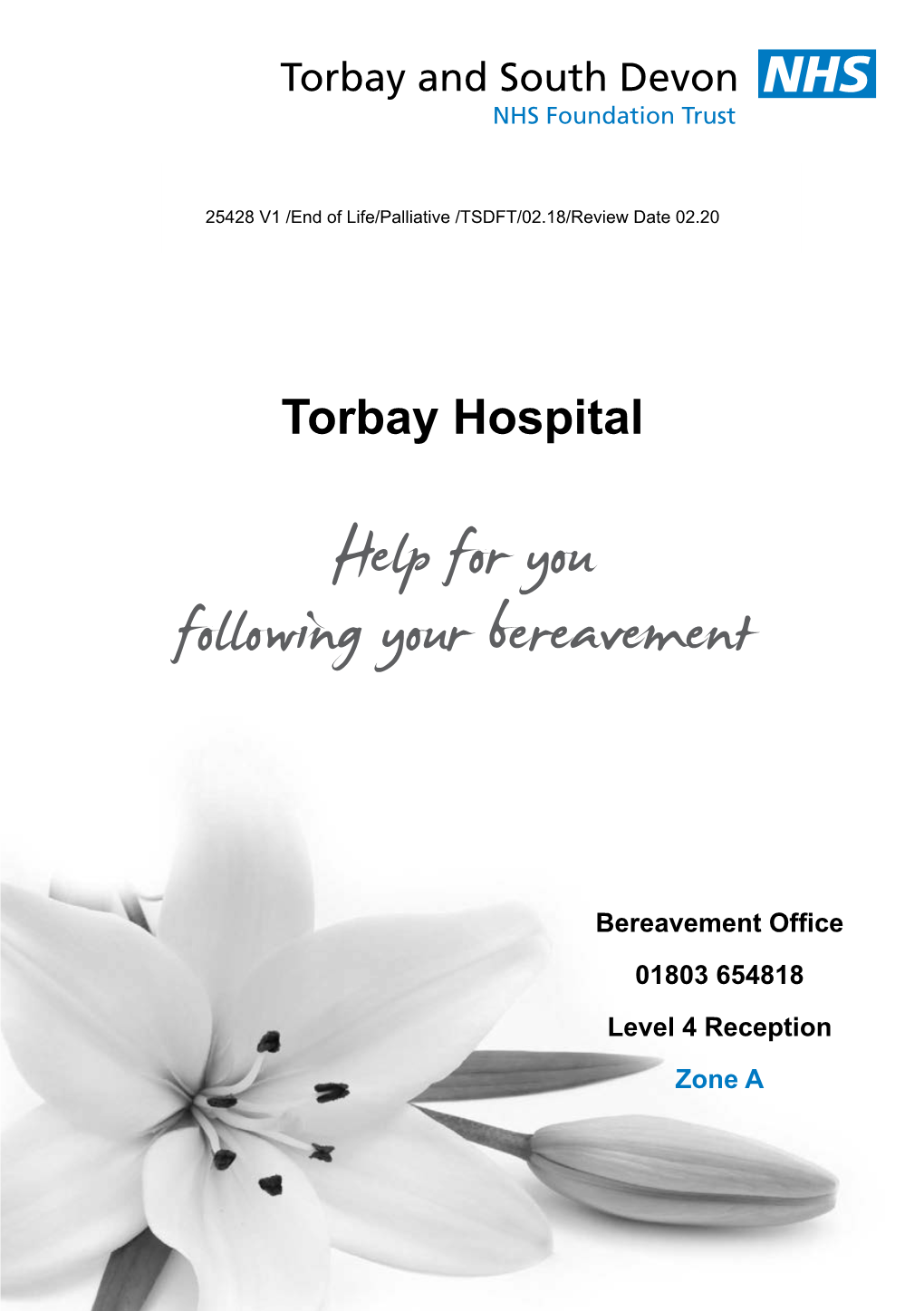 Bereavement Booklet