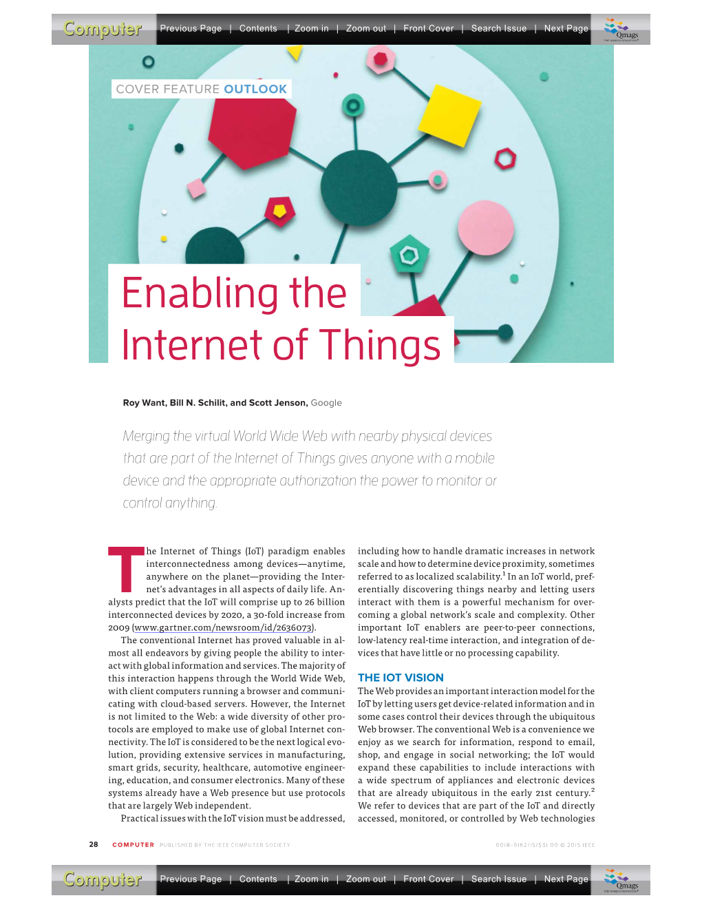 Enabling the Internet of Things