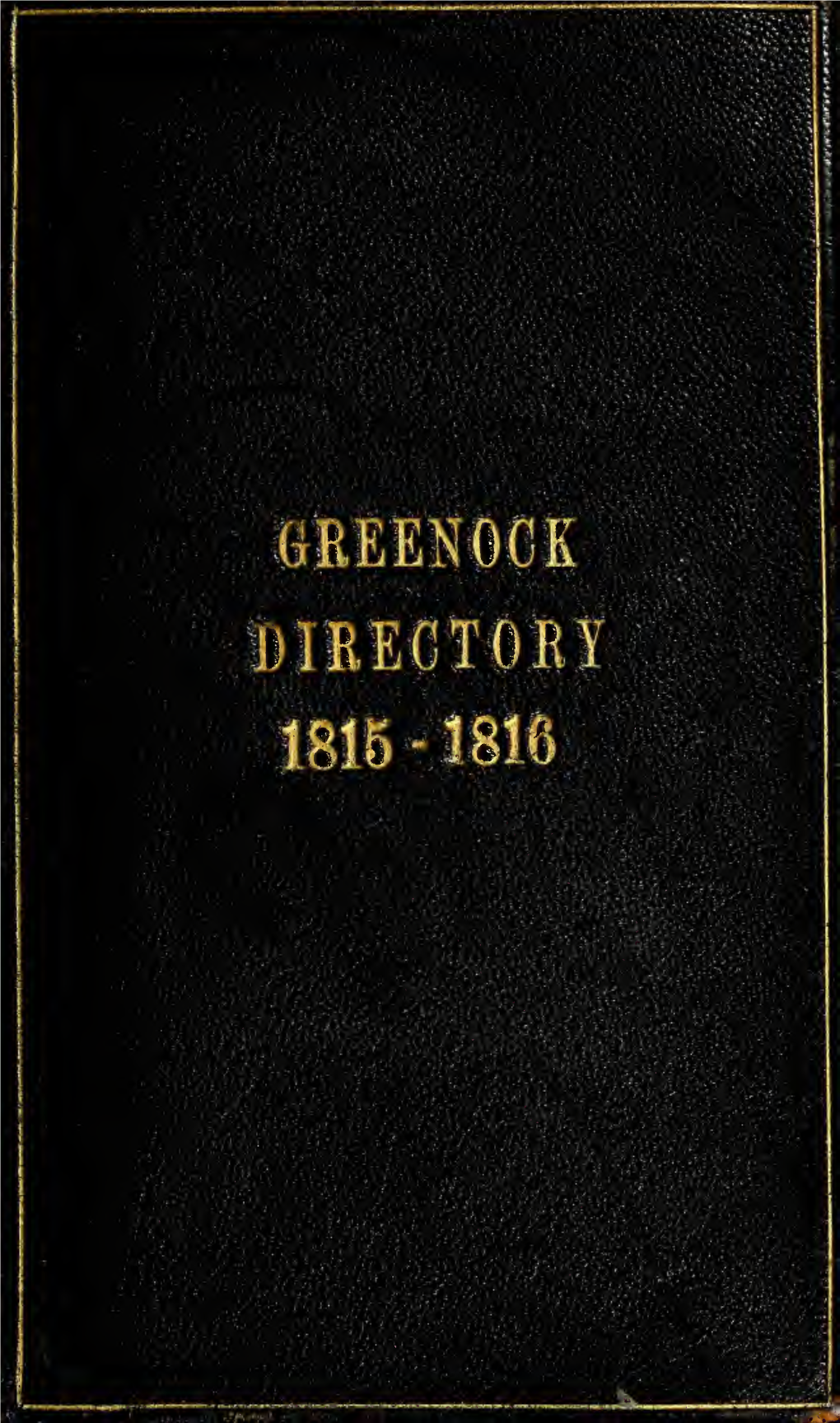 The Greenock Directory