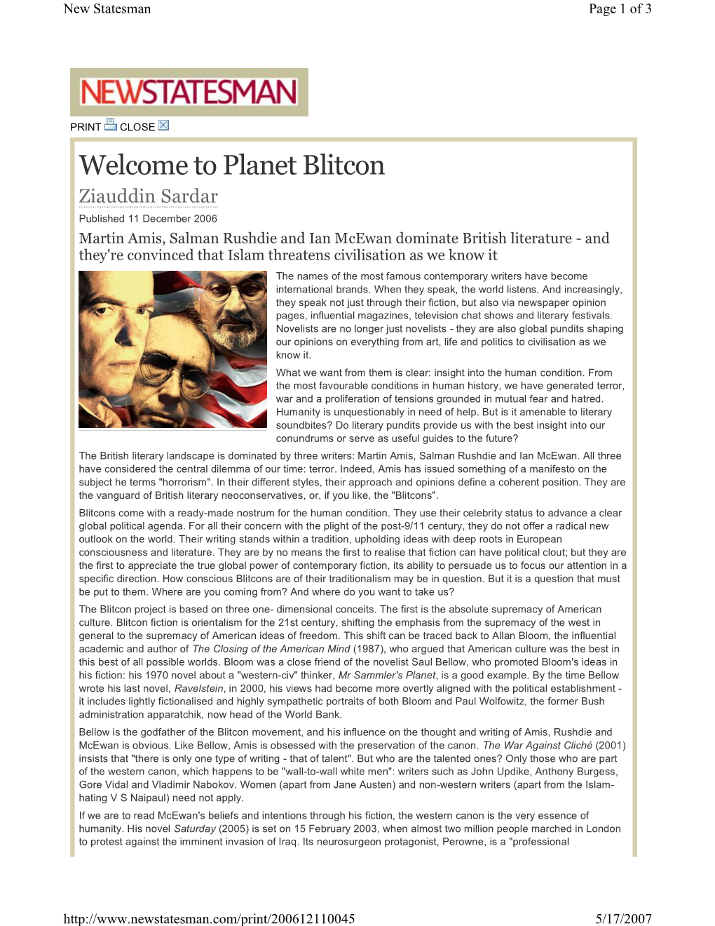 Welcome to Planetblitcon