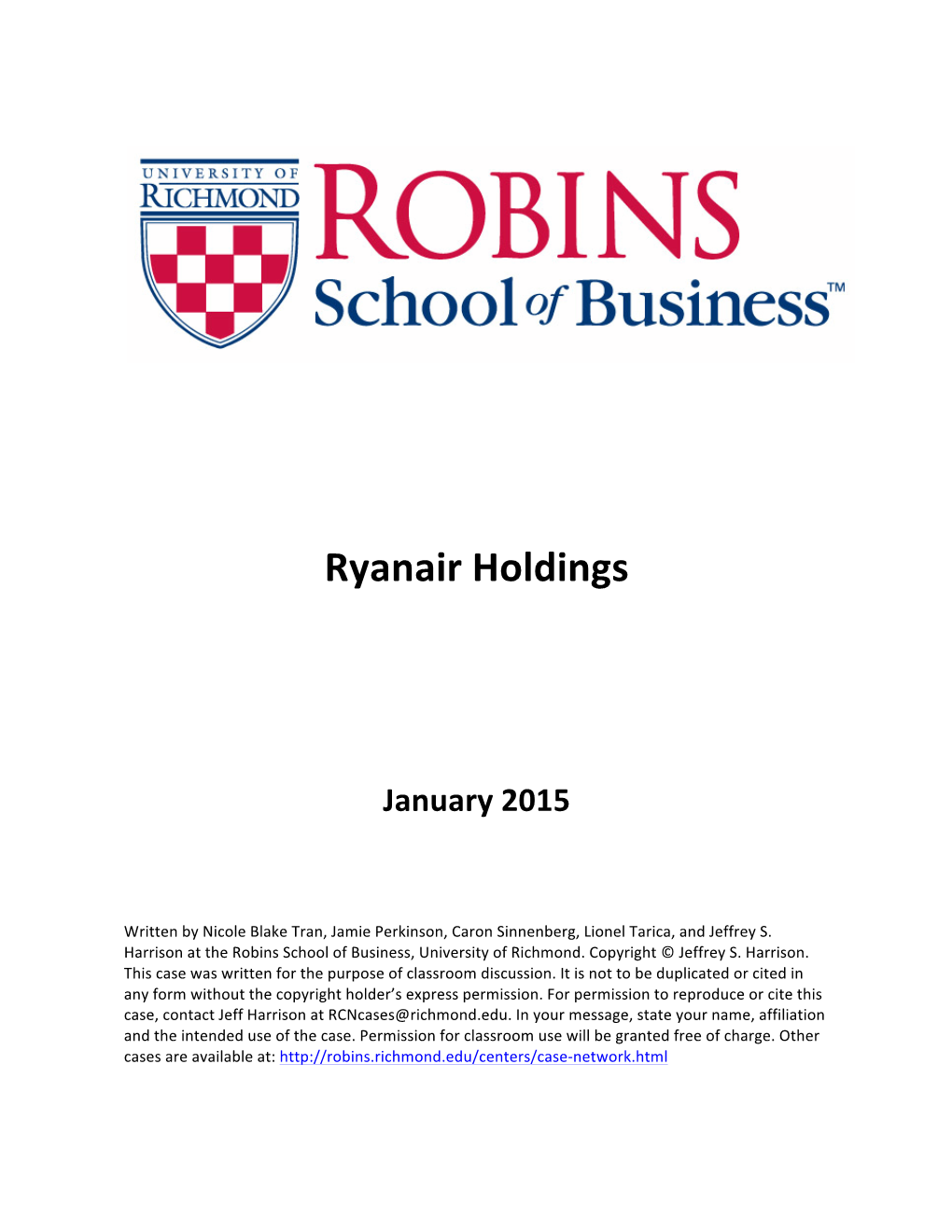 Ryanair Holdings