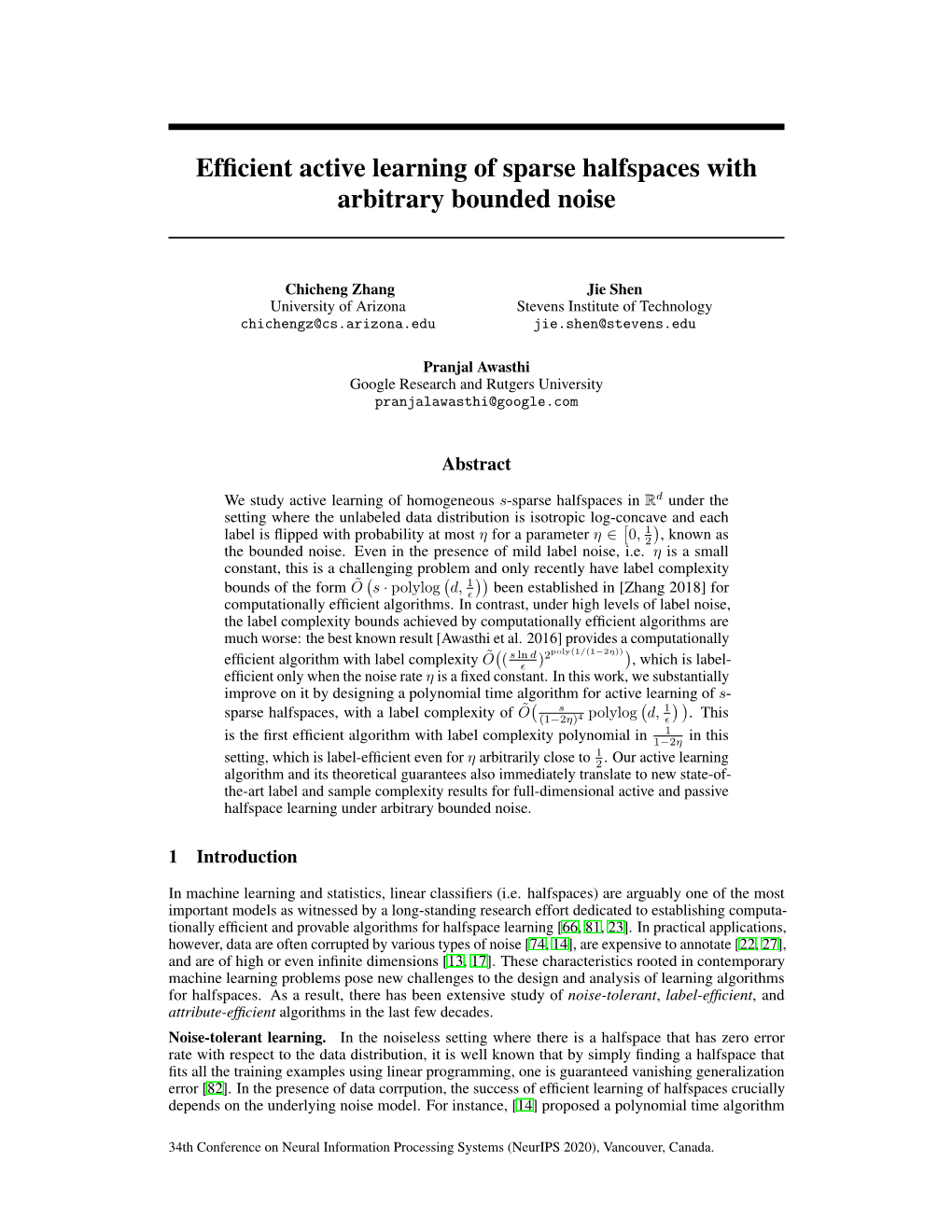 Efficient Active Learning of Sparse Halfspaces with Arbitrary Bounded