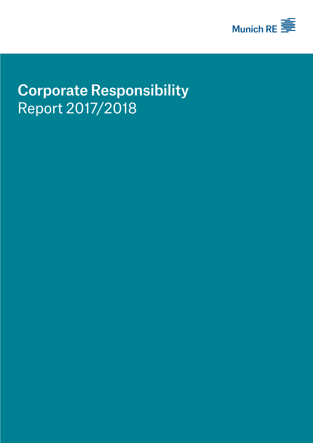 Corporate Responsibility Report 2017-2018