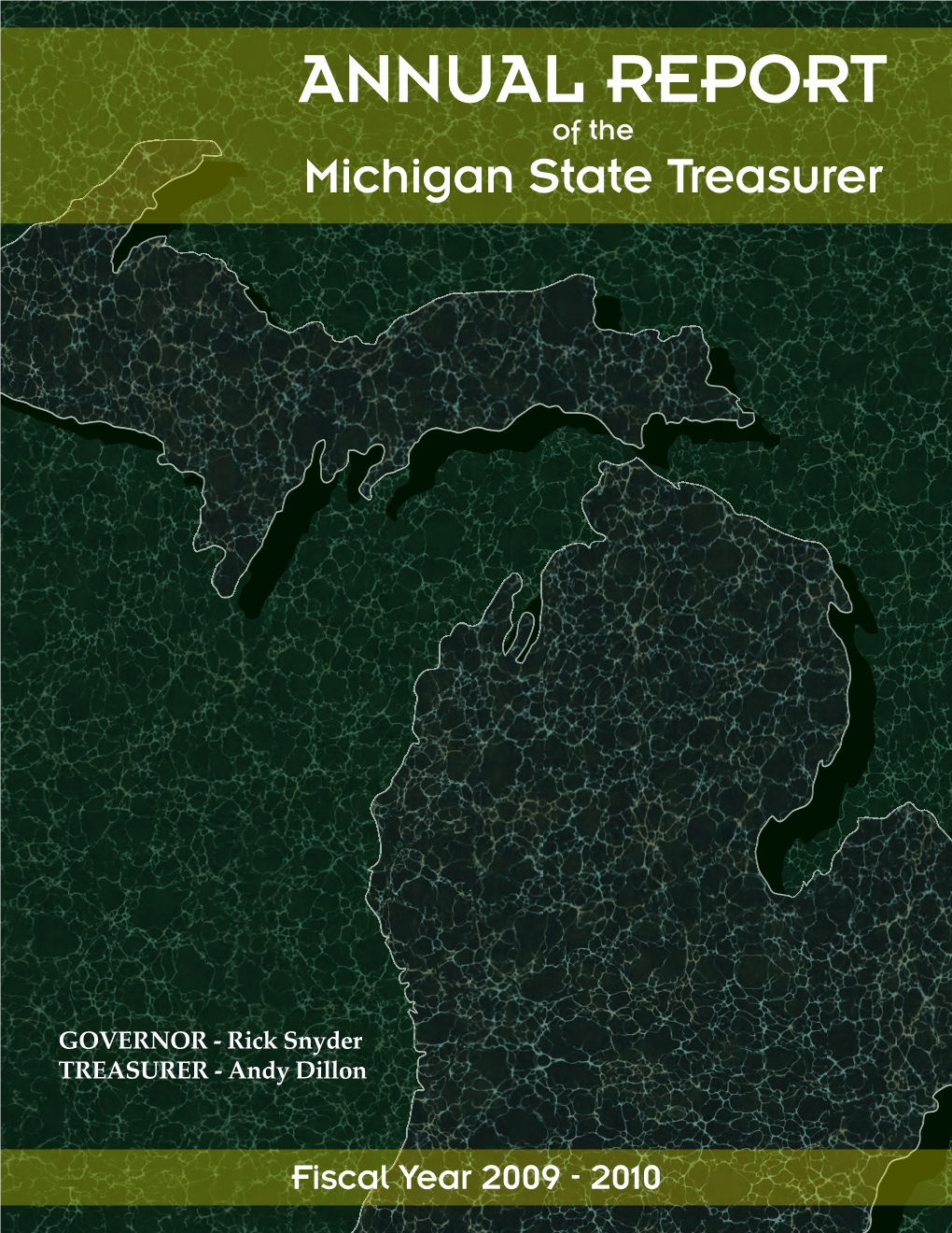 ANNUAL REPORT of the Michigan State Treasurer