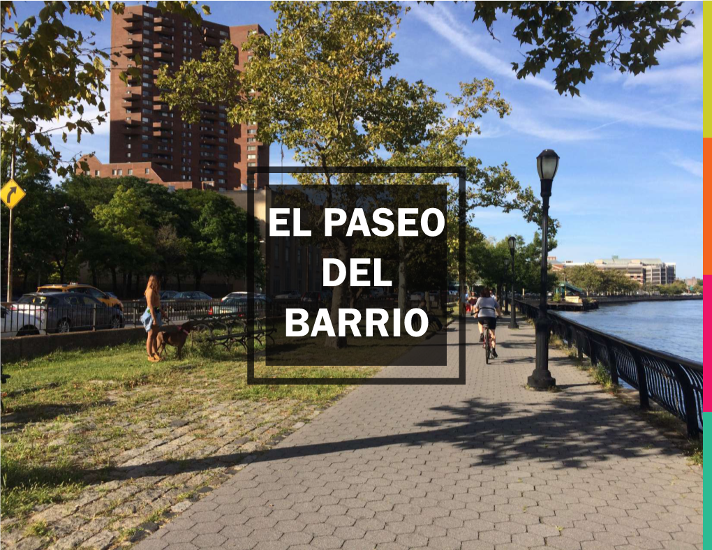 El Paseo Del Barrio Fall 2017 Studio Team