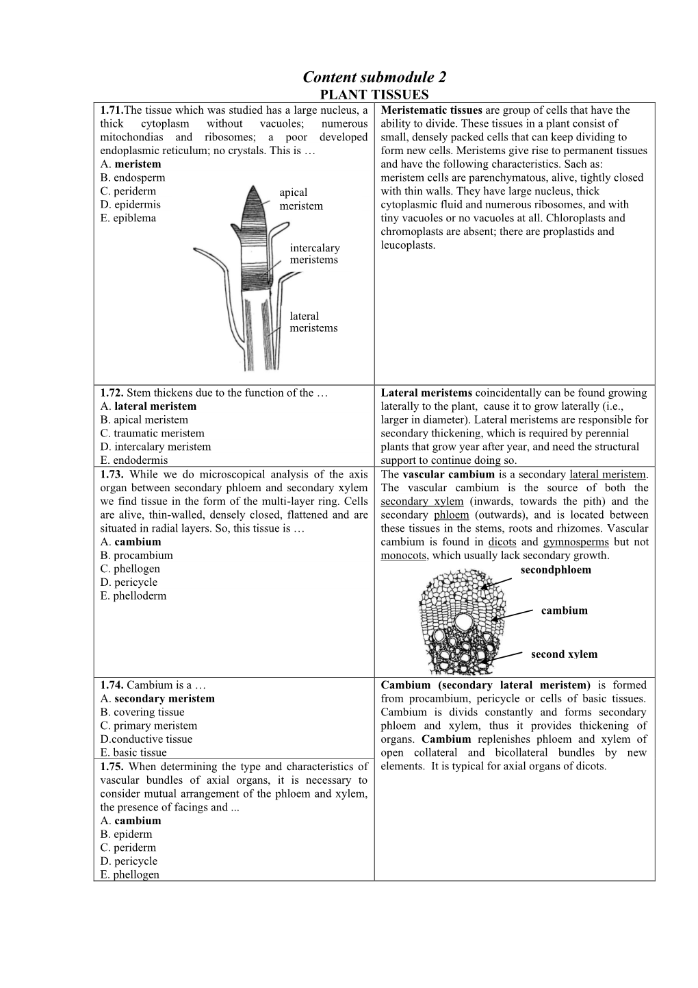 Content Submodule 2