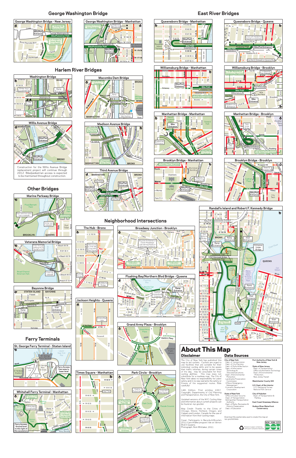 2012 Bridges Cycling Map (PDF)