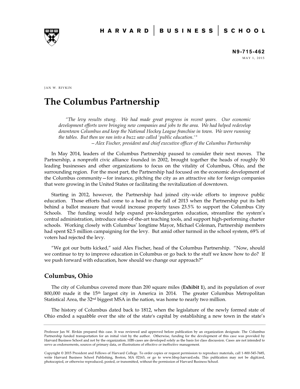 The Columbus Partnership