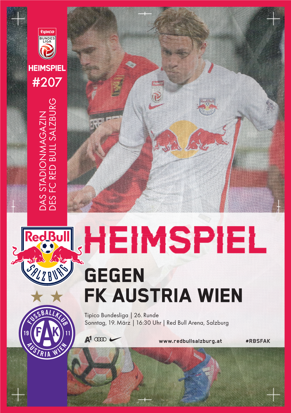 207 Das Stadionmagazin Stadionmagazin Das Salzburg Bull Red Fc Des