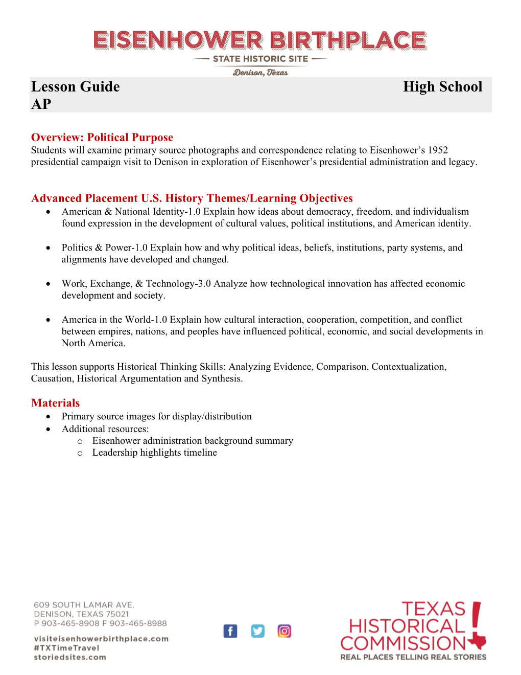 Guide High School AP