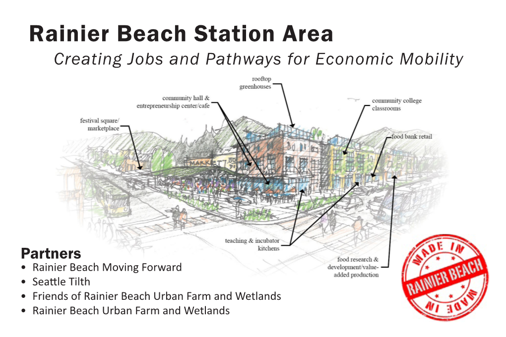 Rainier Beach Station Area Creating Jobs and Pathways for Economic Mobility