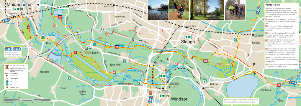 Jubilee River Cycle Route Leaflet