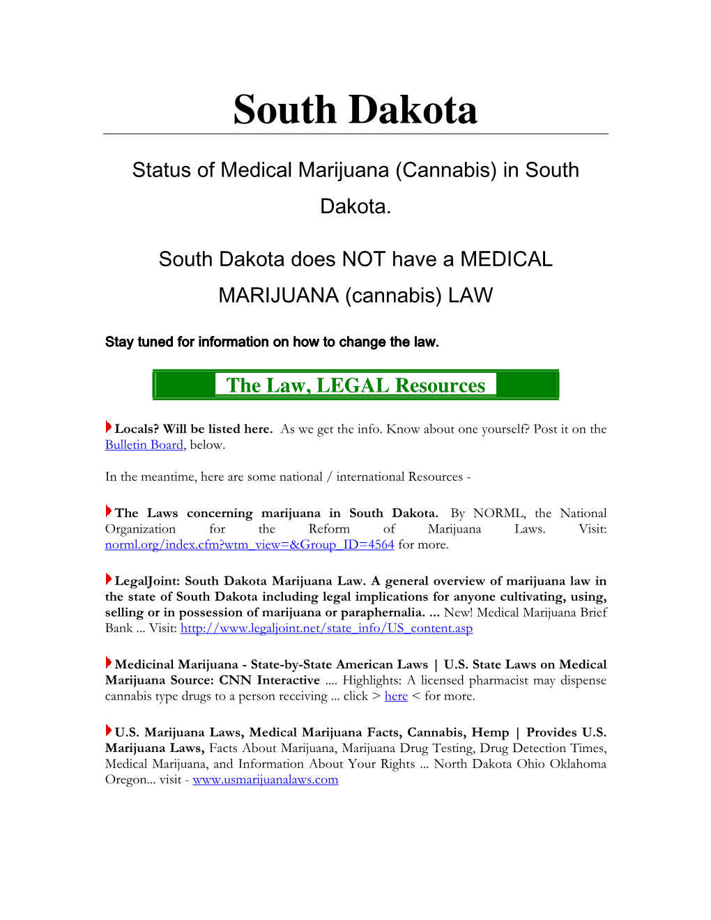 South Dakota