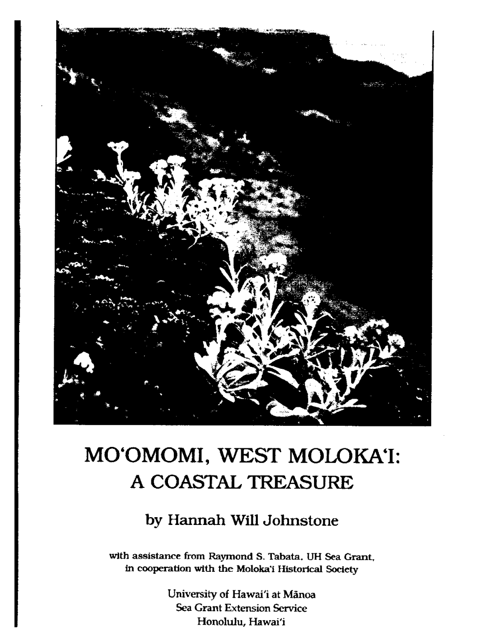 Coastal Plants of Mo'omomi