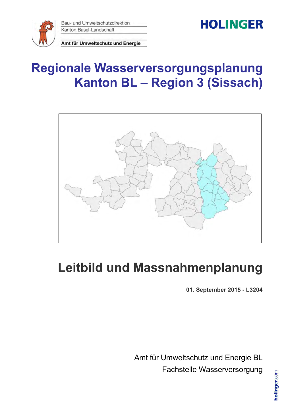 Leitbild Und Massnahmenplanung (2015)