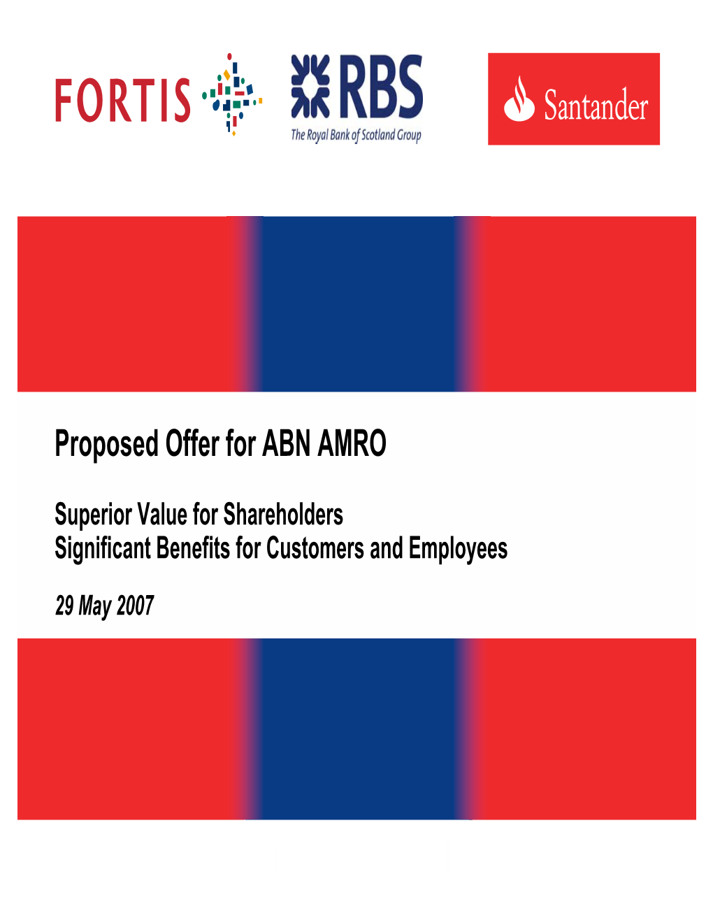 Proposed Offer for ABN AMRO