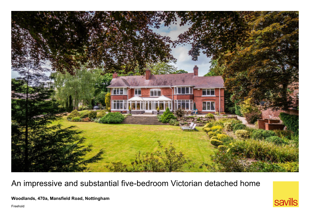 An Impressive and Substantial Five-Bedroom Victorian Detached Home