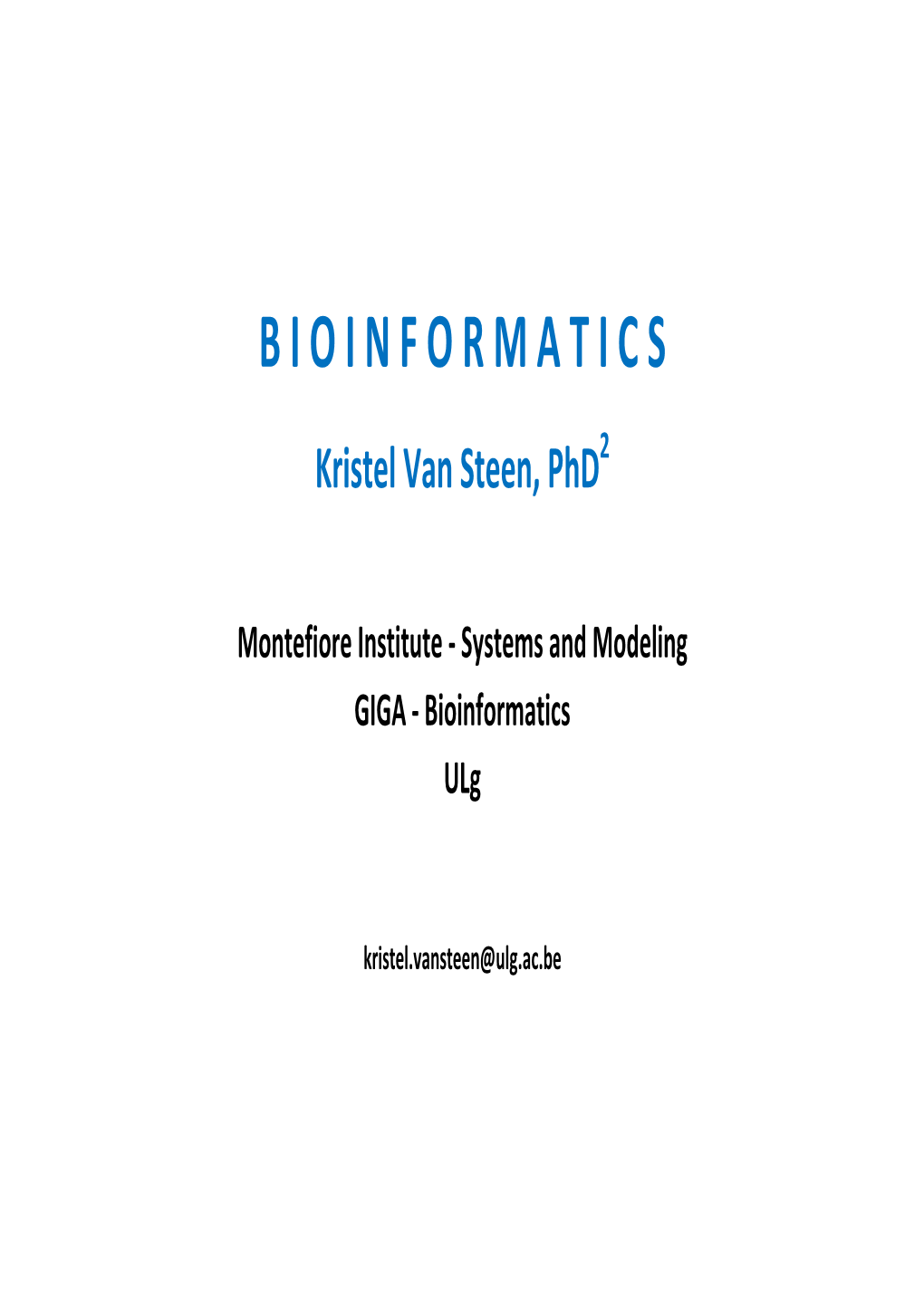 Chapter 2: Introduction to Genetics