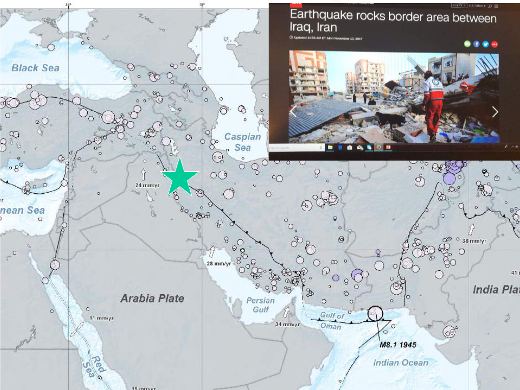 Earthquakes and Vancouver Island