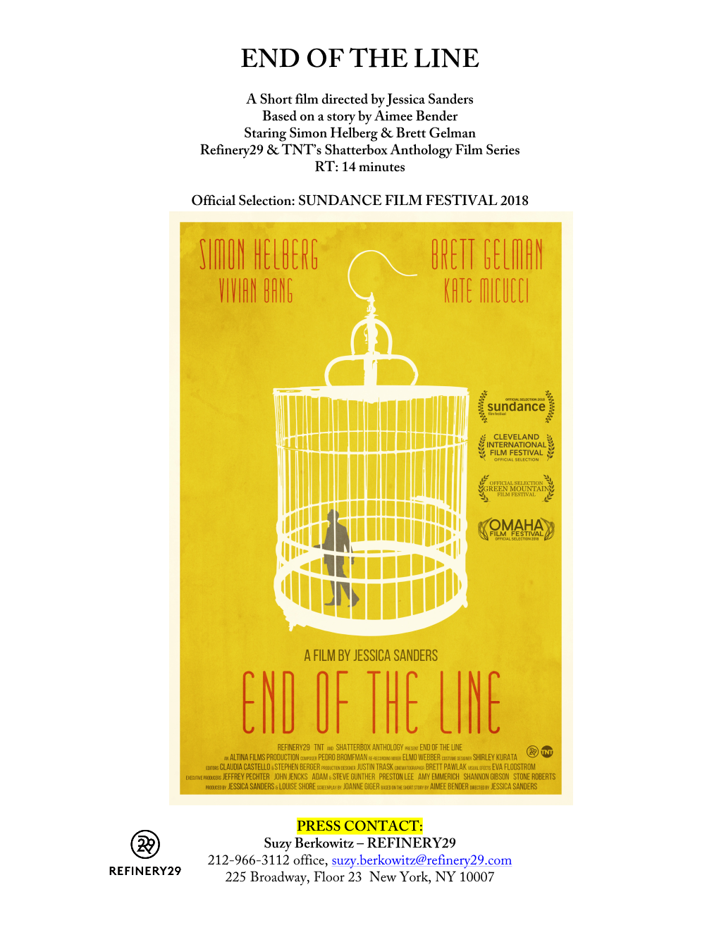 End of the Line Press