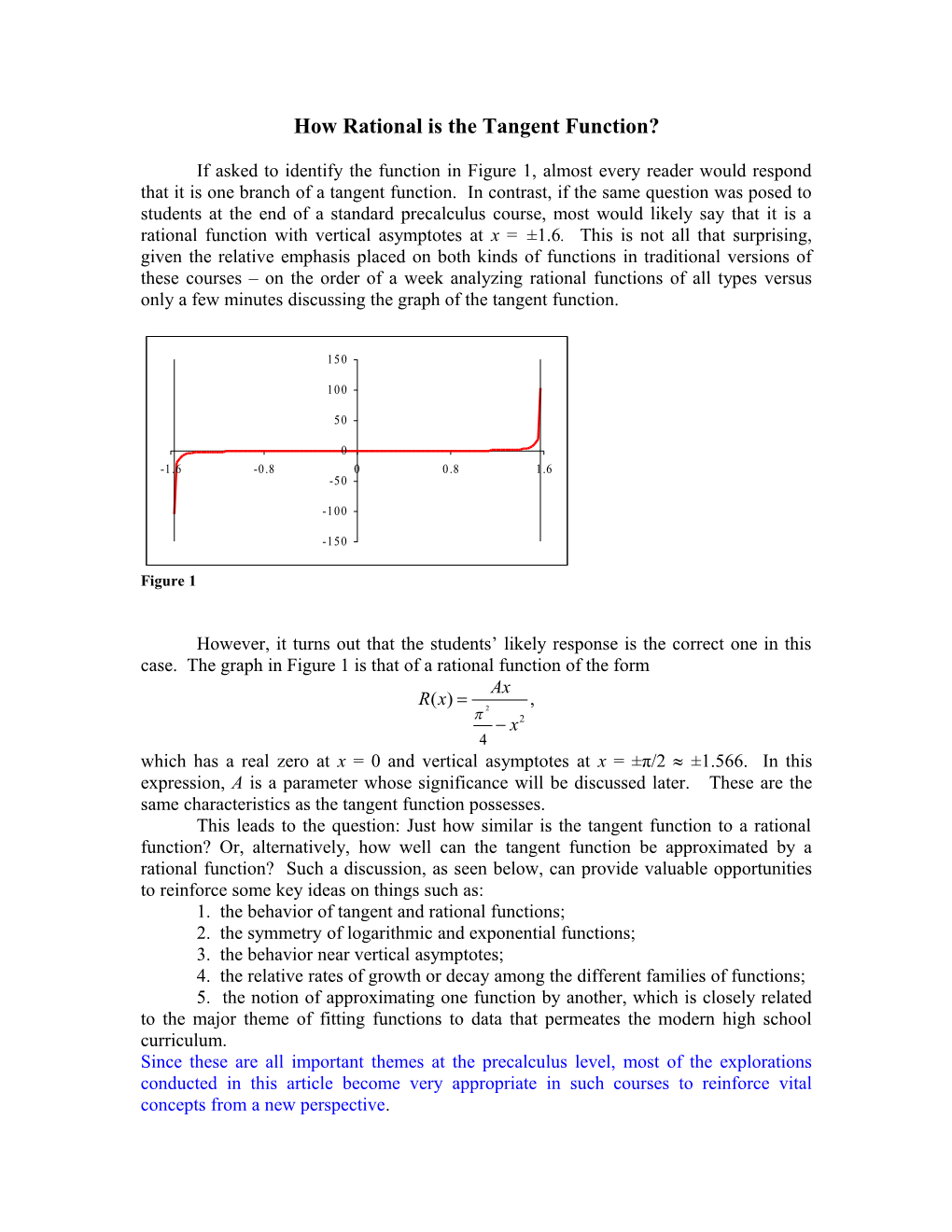 How Rational Is a Logarithmic Function