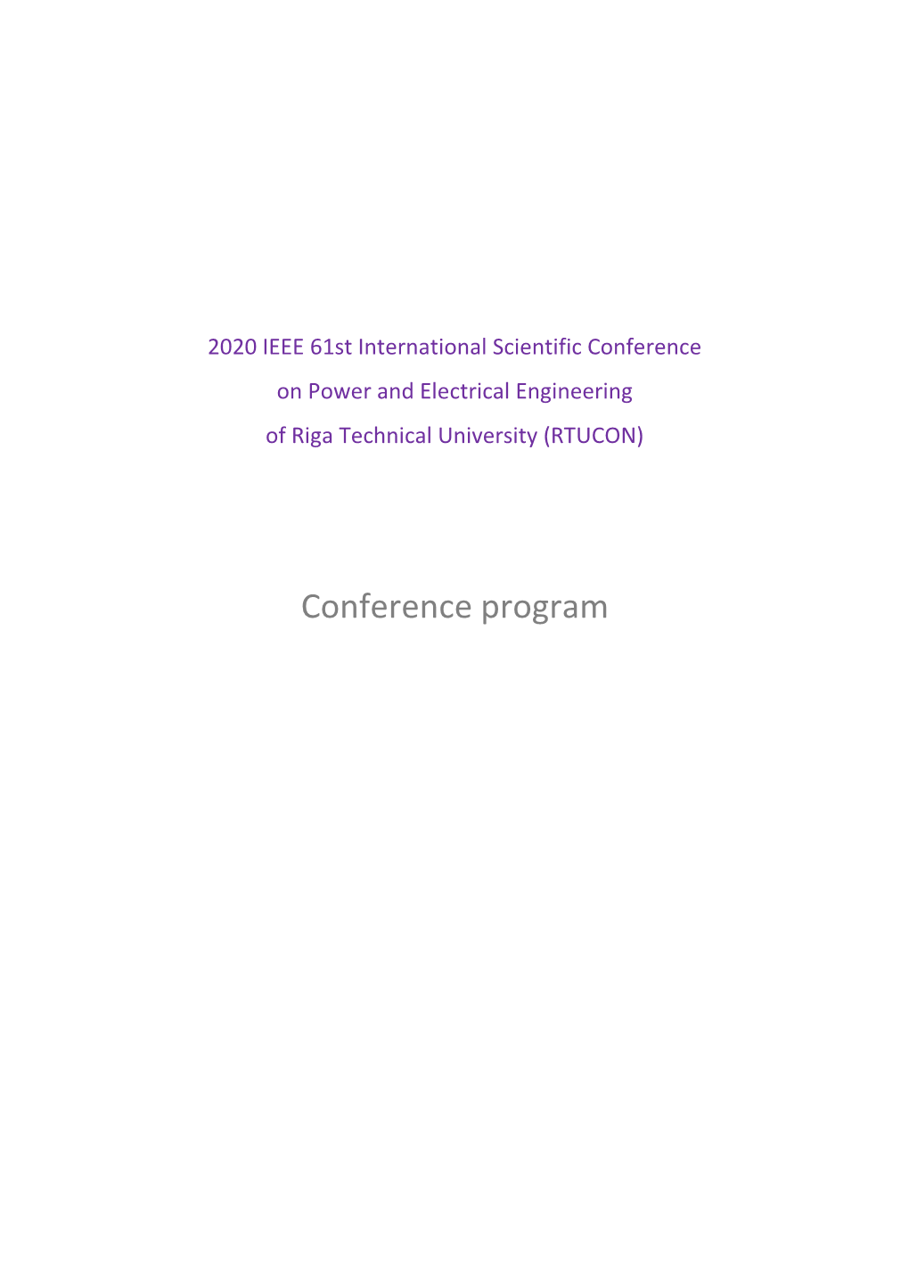 Conference Program 2