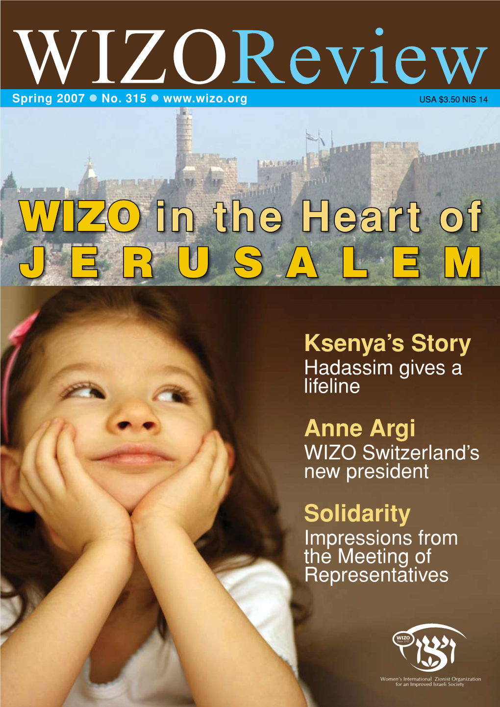 WIZO in the Heart of J E R U S a L