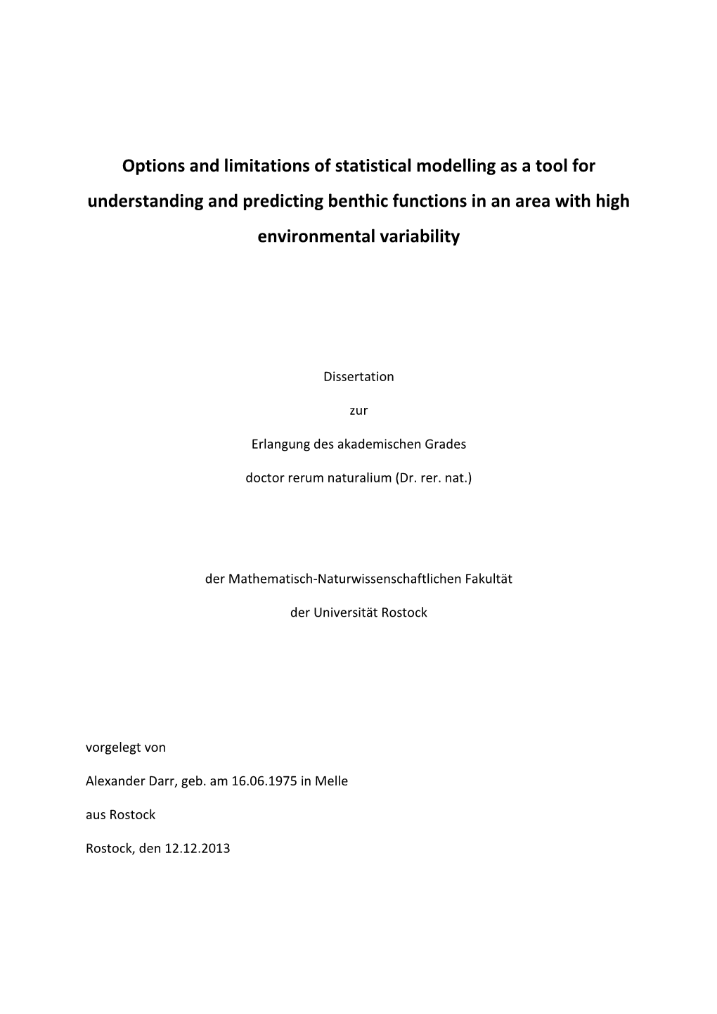 Mya Arenaria in the Study Area Was Calculated by Coupling Separate Biomass- and Abundance-Based Models with the Function Provided by Riisgård & Seerup (2004)