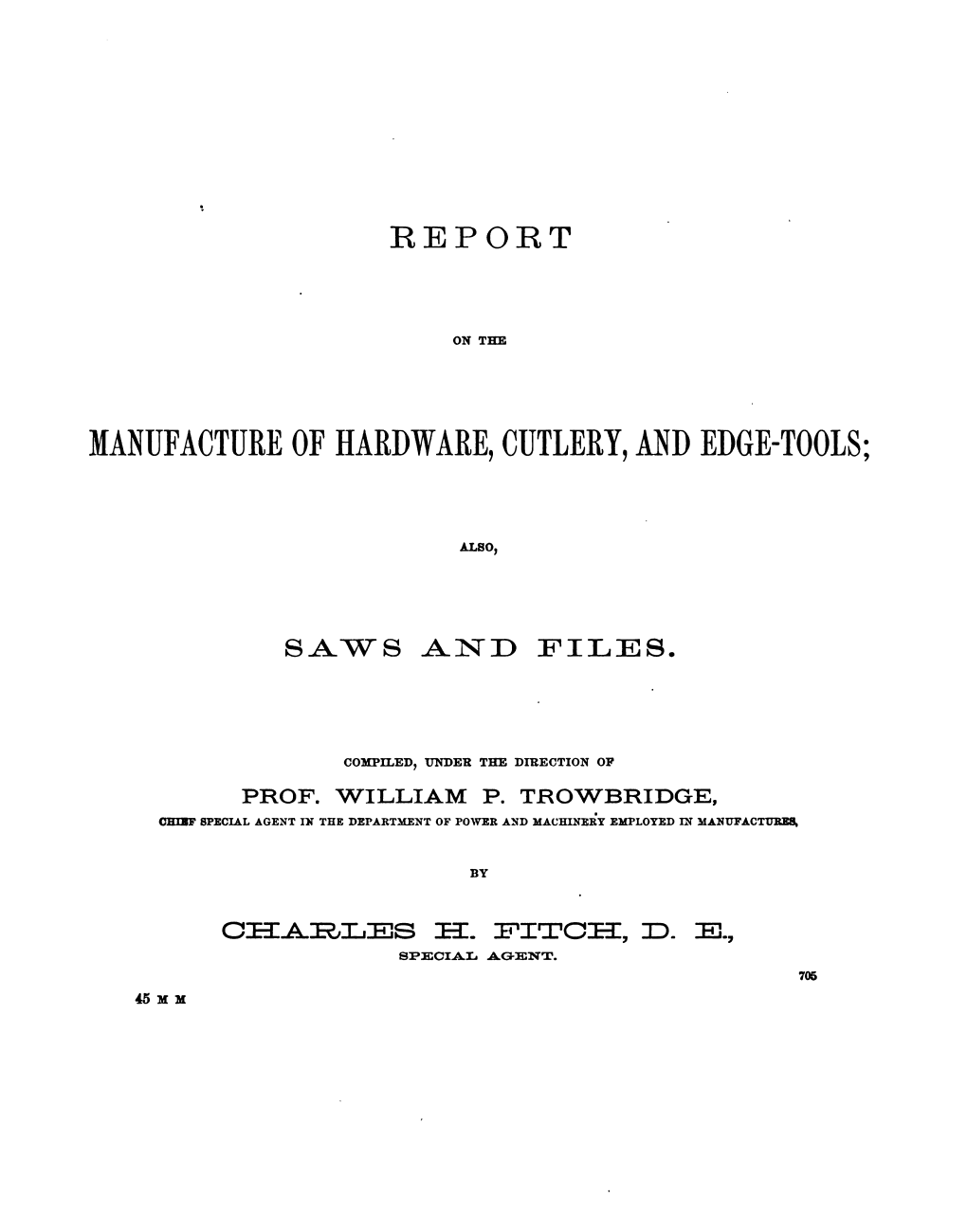 1880 Census: Volume 2. Report on the Manufactures of the United States