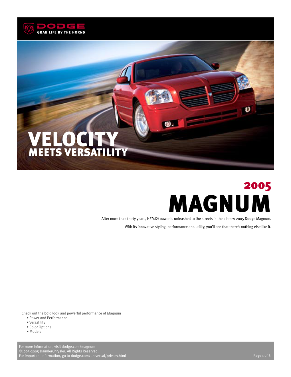 2005 Dodge Magnum