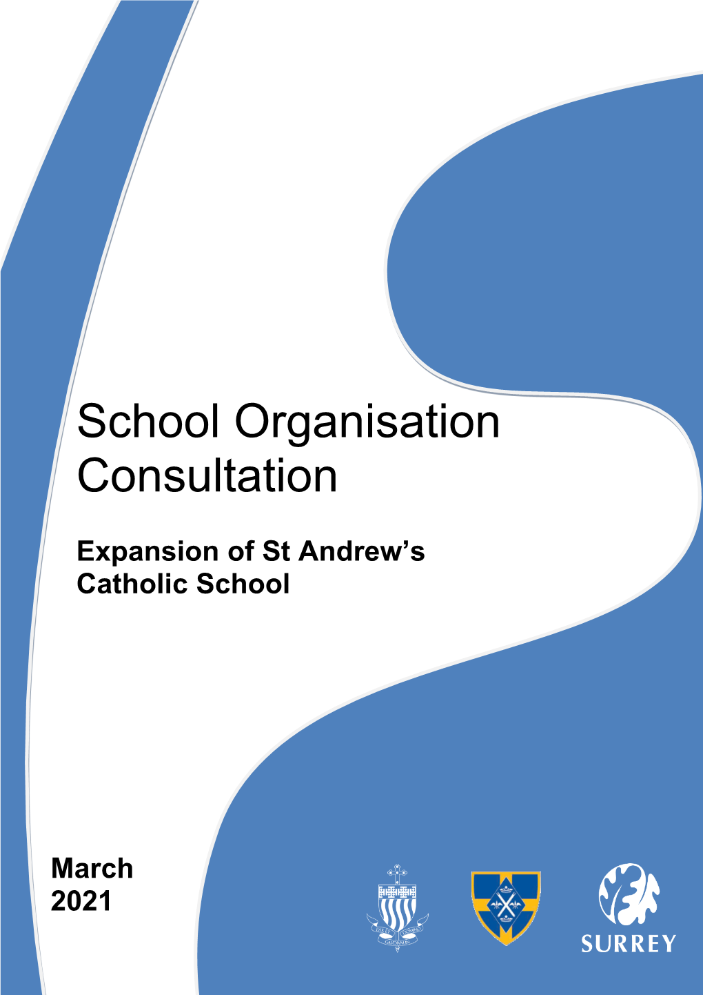 St Andrew's Catholic Seconday School Consultation.Pdf