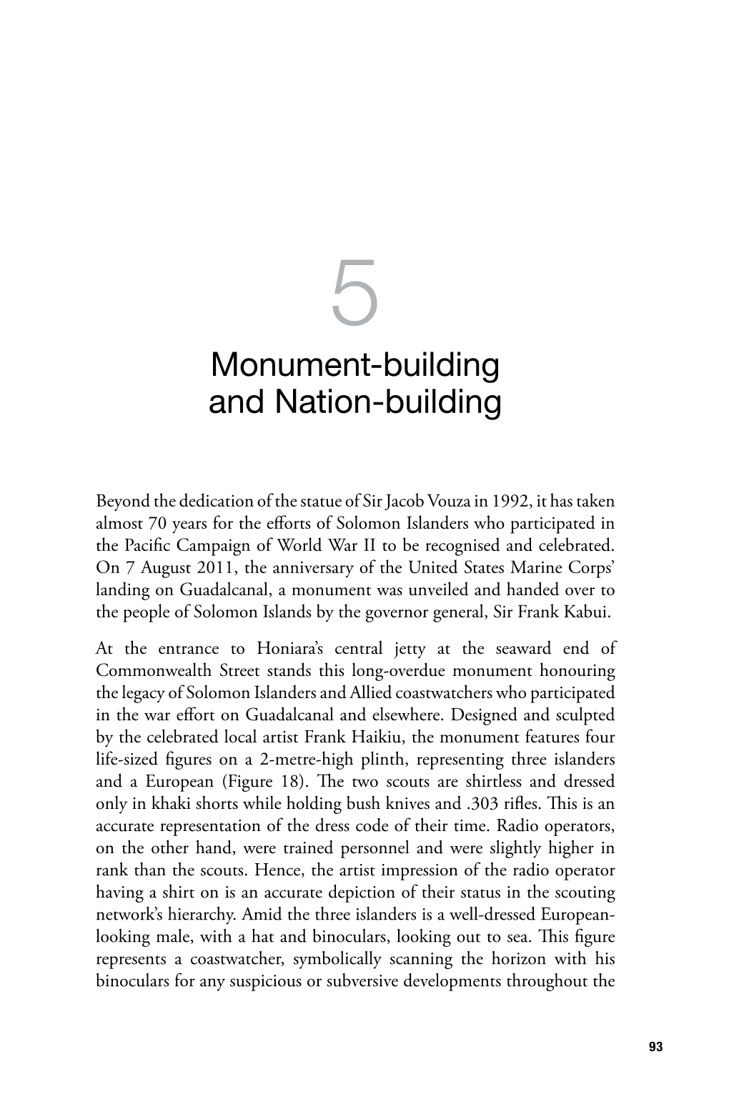 5. Monument-Building and Nation‑Building