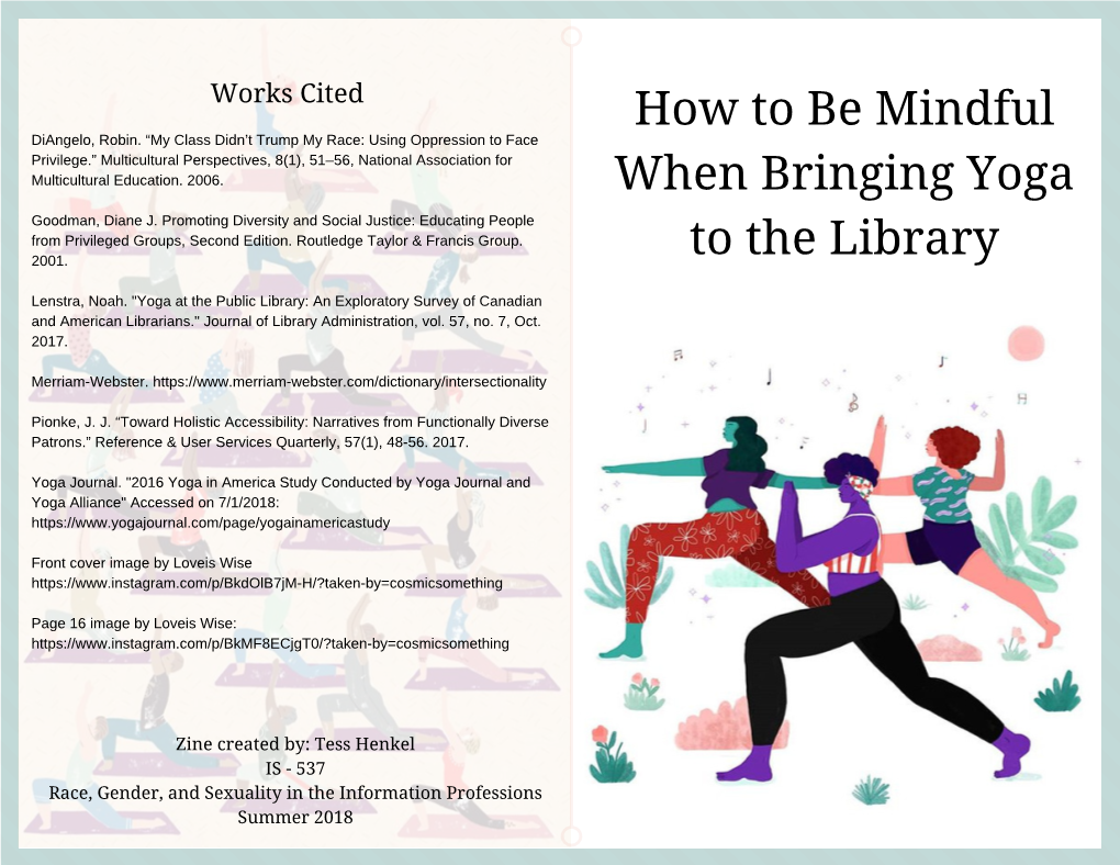 How to Be Mindful When Bringing Yoga to the Library