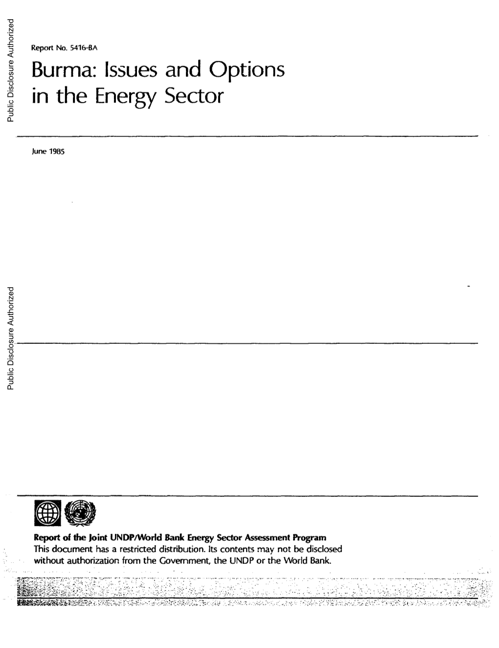 World Bank Document