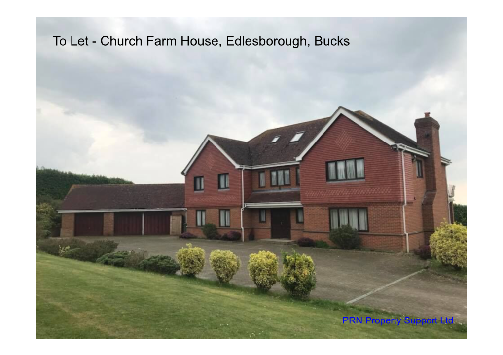 Church Farm House Brochure.Pptx