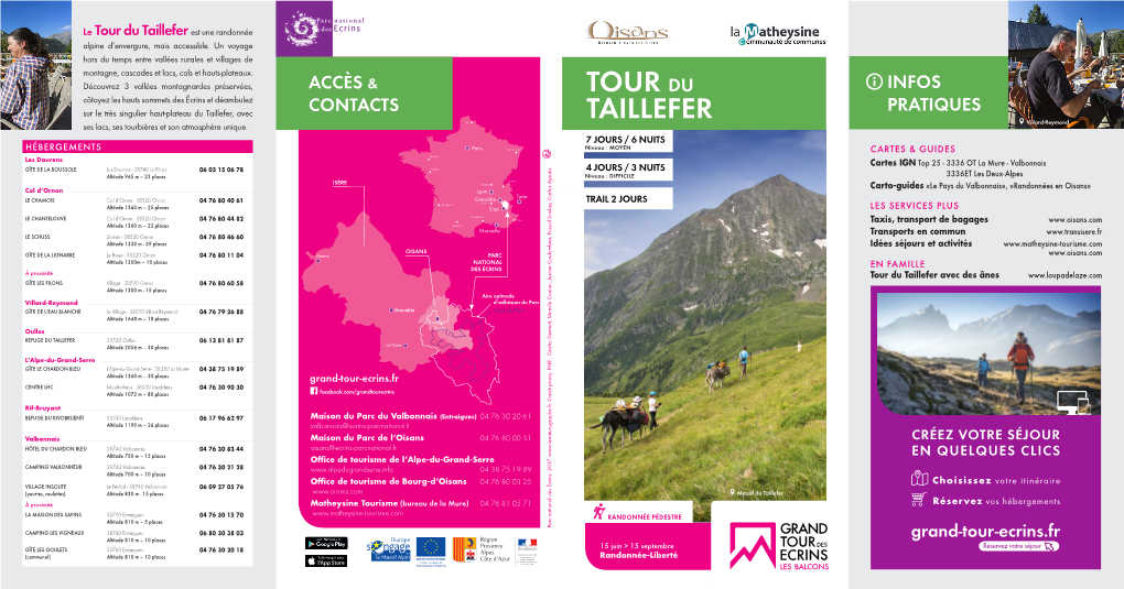 Tour Du Taillefer Est Une Randonnée Alpine D’Envergure, Mais Accessible