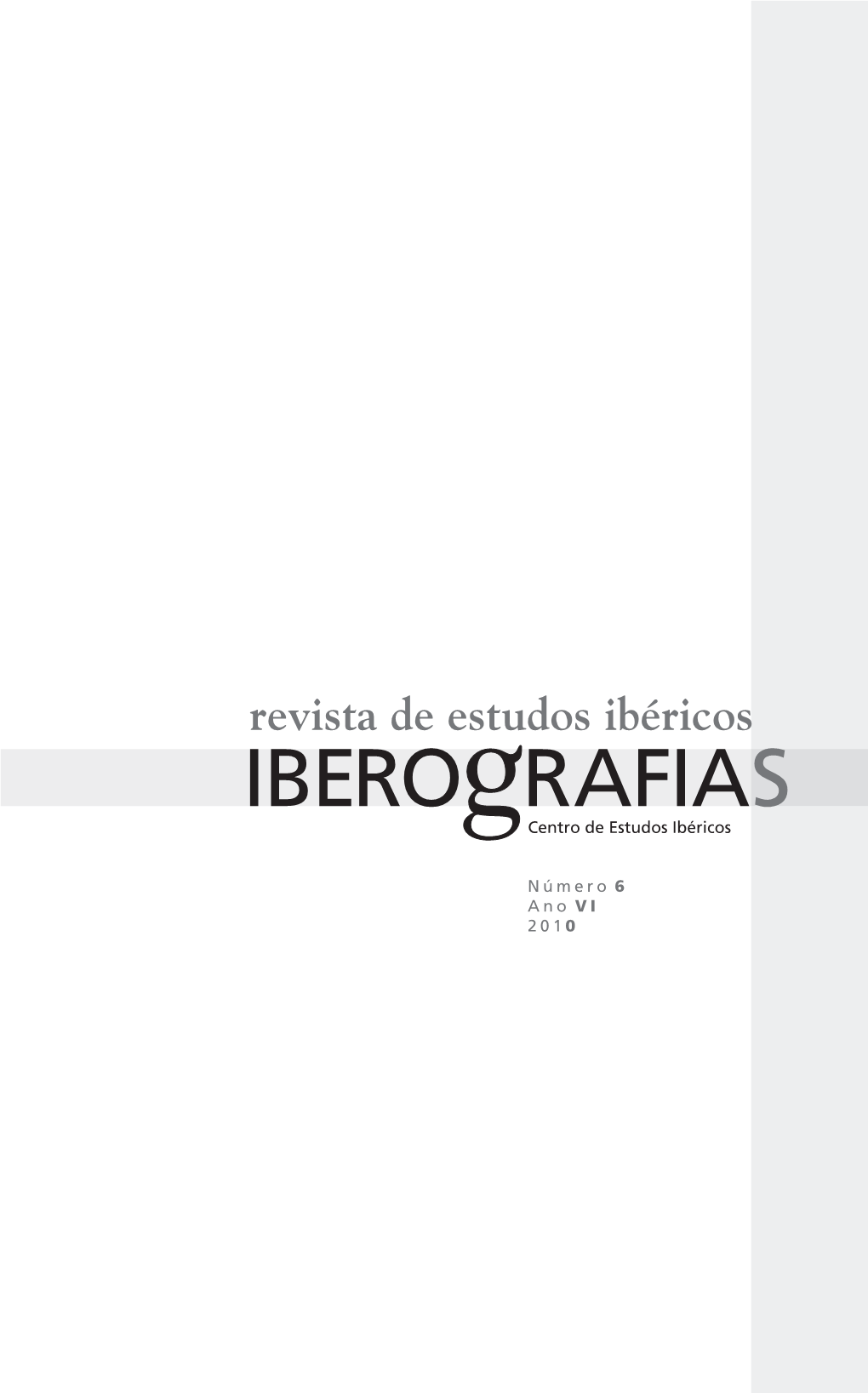 Revista De Estudos Ibéricos