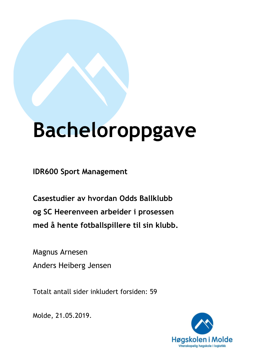 Bacheloroppgave