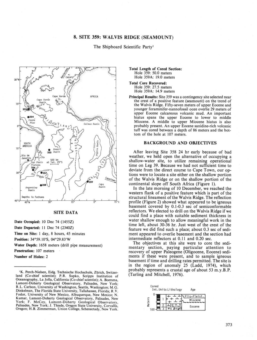 Walvis Ridge (Seamount)