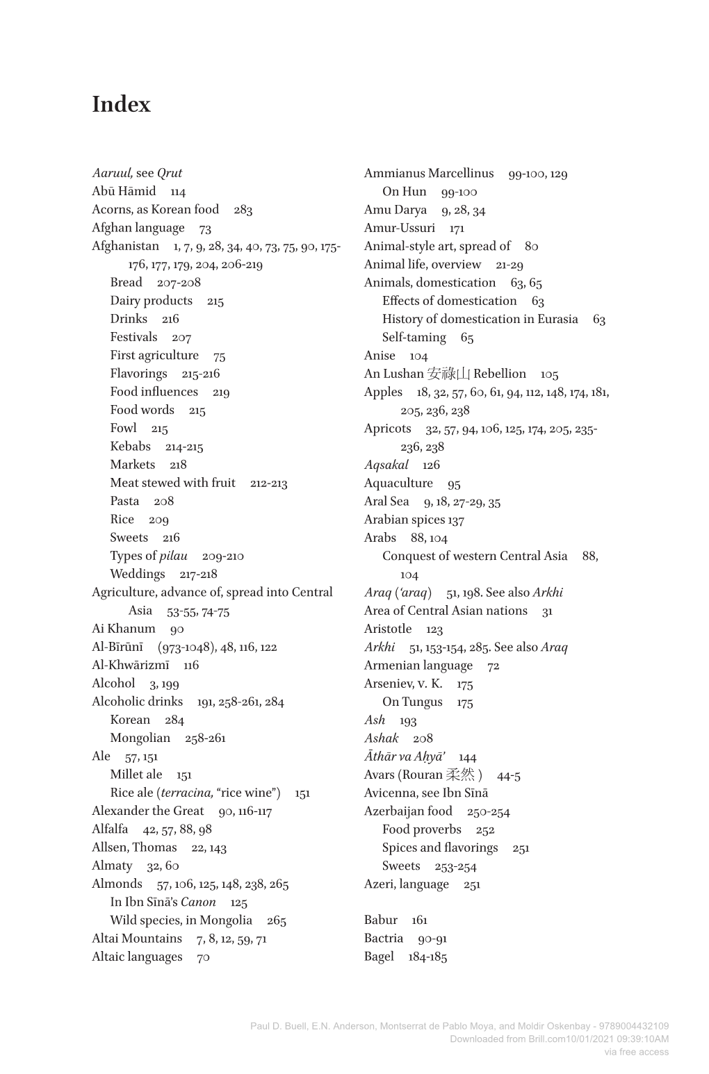 Downloaded from Brill.Com10/01/2021 09:39:10AM Via Free Access 326 Index